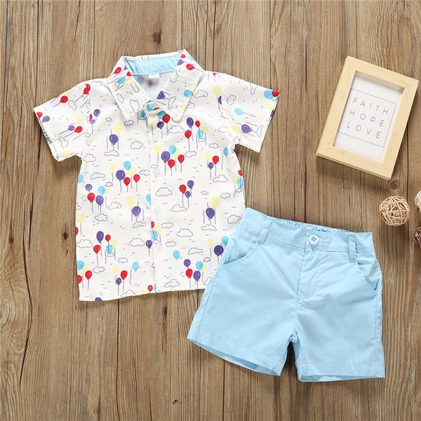 kids clothes outfits boy turn-collar balloon printed shirt + solid shorts 2 piece set kids designer clothes boys jy520, White
kids clothes outfits boy turn-collar balloon printed shirt + solid shorts 2 piece set kids designer clothes boys jy520, White