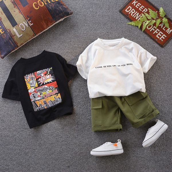 kids boys clothes 2020 summer kid baby boy clothing set sport suit white t-shirt + pocket shorts outfits
kids boys clothes 2020 summer kid baby boy clothing set sport suit white t-shirt + pocket shorts outfits