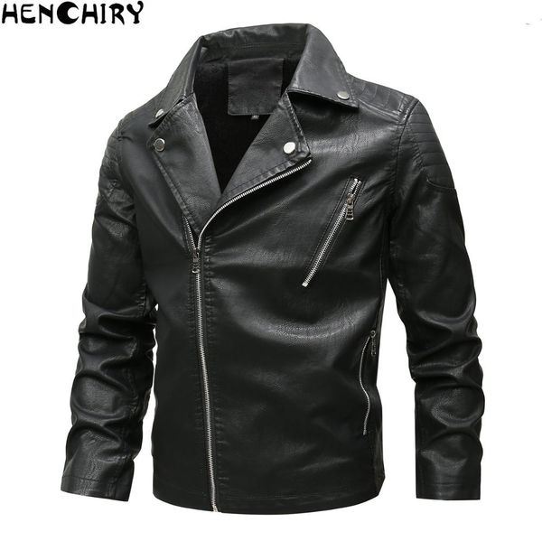 henchiry leather jacket men coat 6xl brand pu outerwear men business winter faux leather motorcycle jacket oversize, Black
henchiry leather jacket men coat 6xl brand pu outerwear men business winter faux leather motorcycle jacket oversize, Black