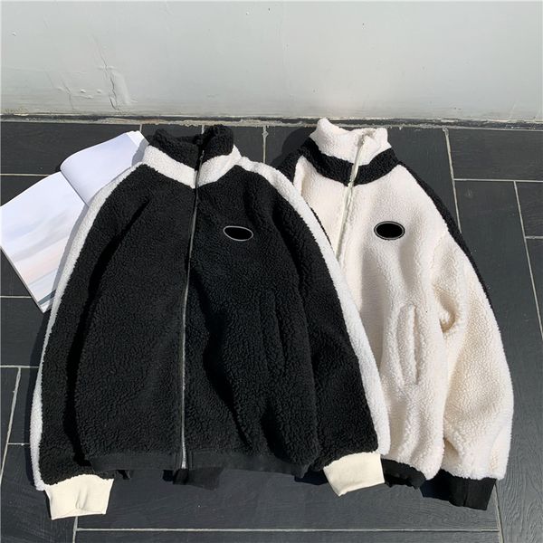 winter lamb fur jacket men's warm parka men fashion casual stand collar short coat mens loose cotton jackets male clothes, Black
winter lamb fur jacket men's warm parka men fashion casual stand collar short coat mens loose cotton jackets male clothes, Black