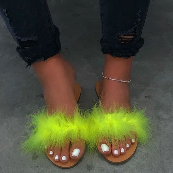 summer open toe flat sandal women fur fluffy slide fashion at night reflective slipper leisure comfortable beach female slipper, Black
summer open toe flat sandal women fur fluffy slide fashion at night reflective slipper leisure comfortable beach female slipper, Black