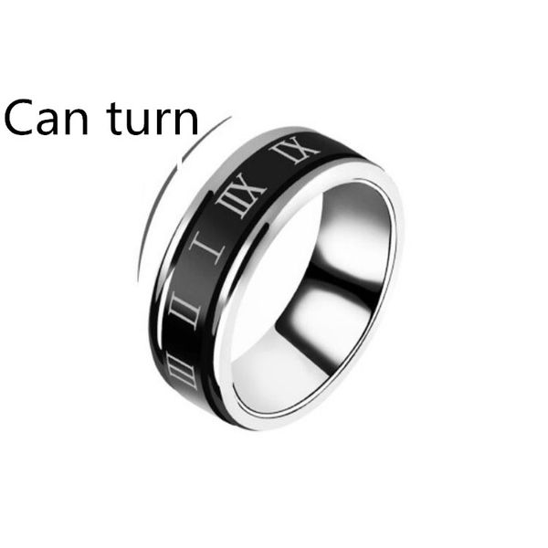 roman numeral rotatable ring fashion jewelry wholesale personalized titanium steel men's domineering student presents a boyfriend black, Silver
roman numeral rotatable ring fashion jewelry wholesale personalized titanium steel men's domineering student presents a boyfriend black, Silver