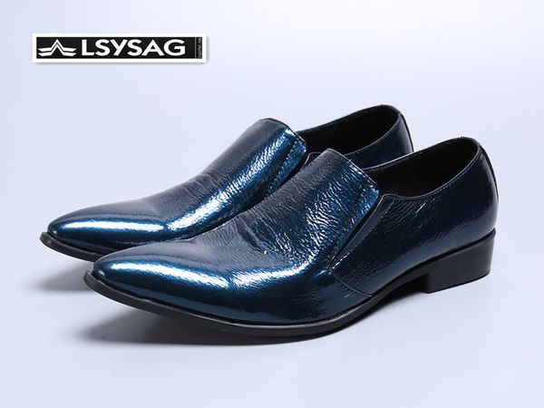 party wedding genuine leather men shoes blue formal dress shoes fashion business brogue male, Black
party wedding genuine leather men shoes blue formal dress shoes fashion business brogue male, Black