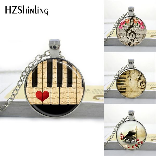 hzshinling art glass round necklace music pendant g-clef necklace music note necklace fashion jewelry glass dome jewelry hz1, Silver
hzshinling art glass round necklace music pendant g-clef necklace music note necklace fashion jewelry glass dome jewelry hz1, Silver