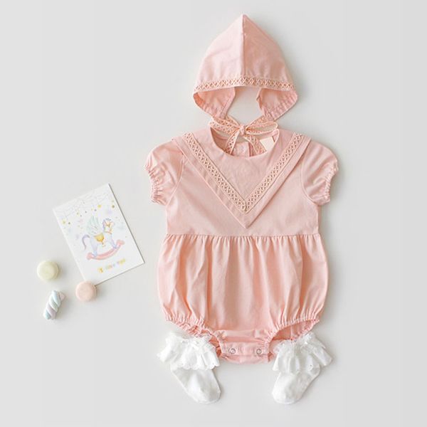 INS new baby kids climbing romper sleeveless Solid Color summer romper with hat high quality 100% cotton romper free ship
INS new baby kids climbing romper sleeveless Solid Color summer romper with hat high quality 100% cotton romper free ship
