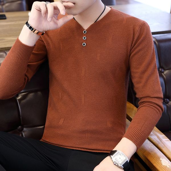 2019 spring autumn casual men's sweater v-neck striped slim fit knittwear mens sweaters pullovers pullover men pull homme, White;black
2019 spring autumn casual men's sweater v-neck striped slim fit knittwear mens sweaters pullovers pullover men pull homme, White;black