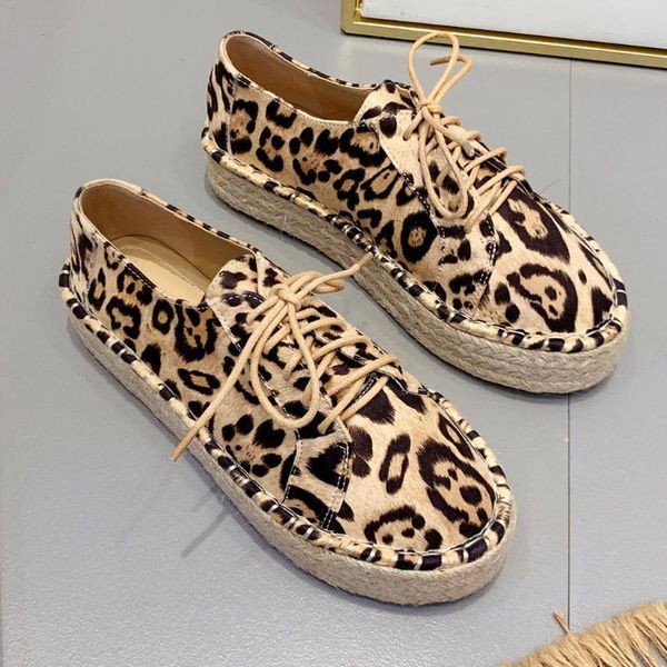 casual ladies leopard printed round toe flats with casual shoes sandals womens straw rope lace up shoes loafers female, Black
casual ladies leopard printed round toe flats with casual shoes sandals womens straw rope lace up shoes loafers female, Black