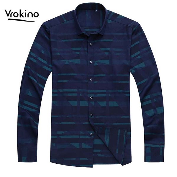 7xl 8xl 9xl 10xl 2019 spring and autumn men's long-sleeved shirt business casual loose size shirt men's printed top, White;black
7xl 8xl 9xl 10xl 2019 spring and autumn men's long-sleeved shirt business casual loose size shirt men's printed top, White;black