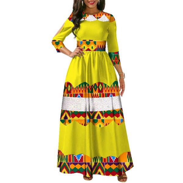 new african wax print dresses for women bazin riche patchwork lace long dresses dashiki women african clothing vestidos wy3479, Black;gray
new african wax print dresses for women bazin riche patchwork lace long dresses dashiki women african clothing vestidos wy3479, Black;gray