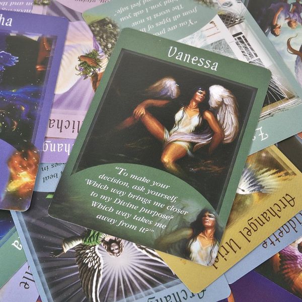 44pcs таро карта сообщение от ваших ангелов, что ваши ангелы oracl совета карты deck игры для партии игры карты других продуктов в гольф
44pcs таро карта сообщение от ваших ангелов, что ваши ангелы oracl совета карты deck игры для партии игры карты других продуктов в гольф