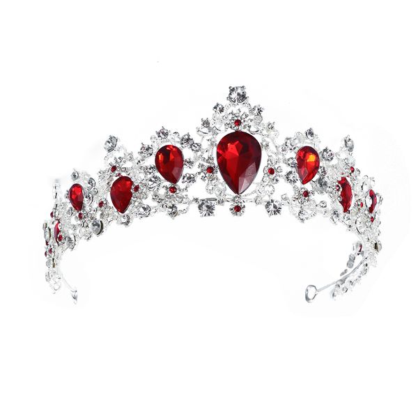 royal кристалл tiara свадебные кронпринцесса свадебные головные уборы аксессуары для волос (silver base, красный, Golden;white
royal кристалл tiara свадебные кронпринцесса свадебные головные уборы аксессуары для волос (silver base, красный, Golden;white
