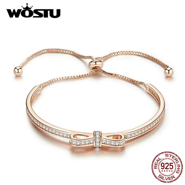 wostu настоящее стерлингового серебра 925 сладкий бантом браслет для женщин розовое золото свадьба любовник браслеты мода ювелирные изделия, Black
wostu настоящее стерлингового серебра 925 сладкий бантом браслет для женщин розовое золото свадьба любовник браслеты мода ювелирные изделия, Black