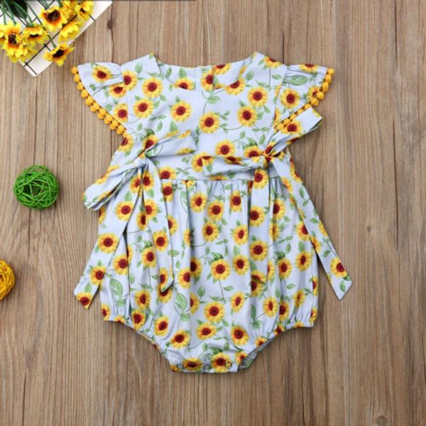 new baby girls sunflower dress bodysuit summer baby girl bow jumpsuit playsuit sunsuit clothes new 20a30, White
new baby girls sunflower dress bodysuit summer baby girl bow jumpsuit playsuit sunsuit clothes new 20a30, White