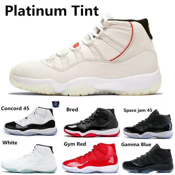 concord 45 23 basketball shoes 11 11s platinum tint gamma blue gym red men women space jam sports shoes designer sneakers, White;red
concord 45 23 basketball shoes 11 11s platinum tint gamma blue gym red men women space jam sports shoes designer sneakers, White;red