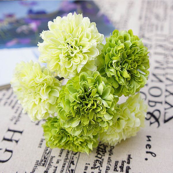 6pcs silk flower wedding bride bouquet vases for decoration fake carnations artificial plastic flowers fall vivid wedding flower
6pcs silk flower wedding bride bouquet vases for decoration fake carnations artificial plastic flowers fall vivid wedding flower