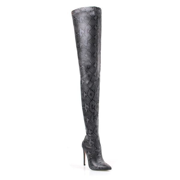 thigh high over the knee boots for women shoes snake skin print pointed toe super thin high heels long boots bottine femme 2020, Black
thigh high over the knee boots for women shoes snake skin print pointed toe super thin high heels long boots bottine femme 2020, Black