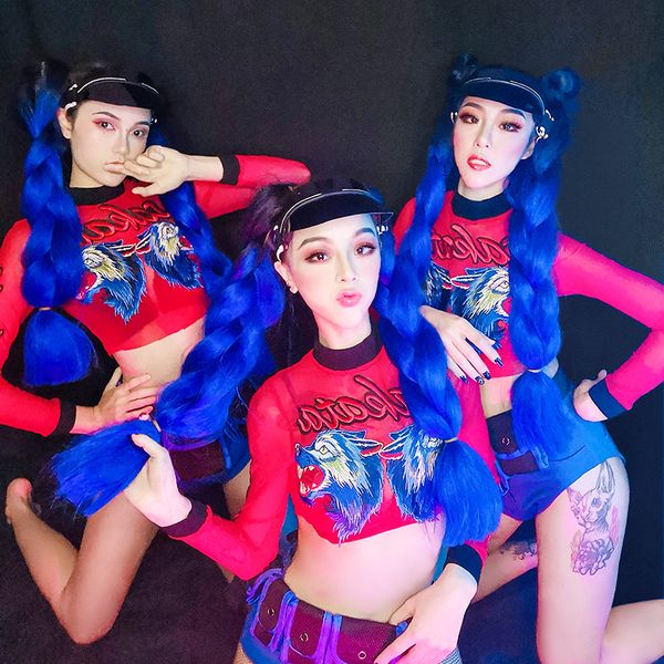 wear нового ночного клуба женского performance одежда gogo танец костюм sexy dj hip hop джаз мода вокалистка сценическая одежда 3250, Black;red
wear нового ночного клуба женского performance одежда gogo танец костюм sexy dj hip hop джаз мода вокалистка сценическая одежда 3250, Black;red