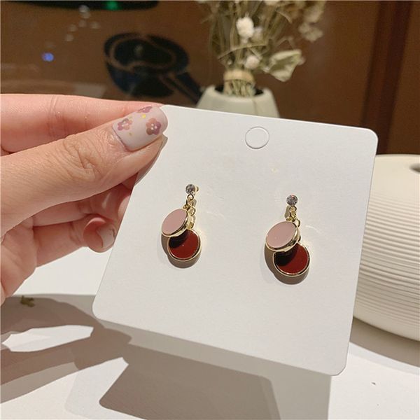 fashion-new trendy candy disc drop earrings for women geometric double round statement earrings dangle brincos nice party gift, Silver
fashion-new trendy candy disc drop earrings for women geometric double round statement earrings dangle brincos nice party gift, Silver