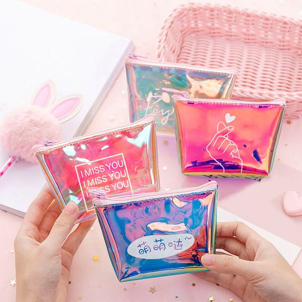 women girls small coin purse wallet 2020 ladies zipper leather card card holder holographic laser coin purses colorful, White
women girls small coin purse wallet 2020 ladies zipper leather card card holder holographic laser coin purses colorful, White