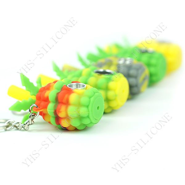 Mini Pineapple Design smoke pipe Hand Pipes Portable water pipe cute bongs colorful spoon Smoking pipe shisha hookah with metal bowl
Mini Pineapple Design smoke pipe Hand Pipes Portable water pipe cute bongs colorful spoon Smoking pipe shisha hookah with metal bowl