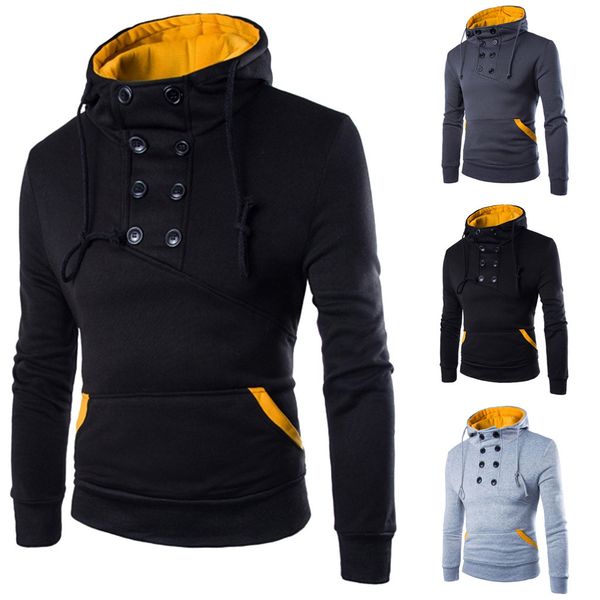 new men autumn long sleeve patchwork hoodie hooded sweatshirt tee outwear blouse 3xl hoodies sudadera hombre dropshipping, Black
new men autumn long sleeve patchwork hoodie hooded sweatshirt tee outwear blouse 3xl hoodies sudadera hombre dropshipping, Black