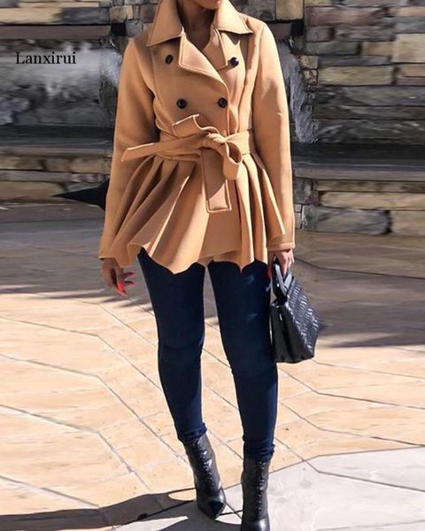 women's trench coats women autumn winter double breasted thick jacket classy office ladies workwear chic streetwear steampunk, Tan;black
women's trench coats women autumn winter double breasted thick jacket classy office ladies workwear chic streetwear steampunk, Tan;black
