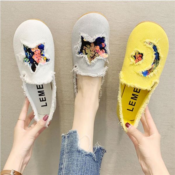 single shoes women 2020 summer models peas shoes flat cloth round head white one pedal lazy fisherman sh, Black
single shoes women 2020 summer models peas shoes flat cloth round head white one pedal lazy fisherman sh, Black