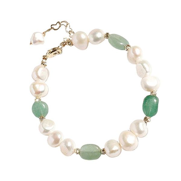 natural irregular fresh water pearl bracelet fashion green aventurine bangle creative wrist chain gift wrist jewelry, Black
natural irregular fresh water pearl bracelet fashion green aventurine bangle creative wrist chain gift wrist jewelry, Black