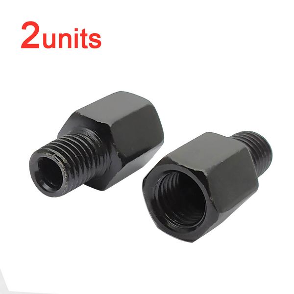 pair black motorcycle mirror adapters m10 10mm m8 8mm rearview mirrors conversion bolt clockwise anti-clock right left thread
pair black motorcycle mirror adapters m10 10mm m8 8mm rearview mirrors conversion bolt clockwise anti-clock right left thread