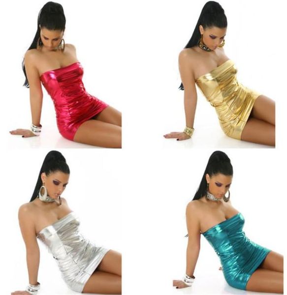 pu strapless mini dresses sleeveless low cut dress summer skinny skirts ladies club dresses, Black;gray
pu strapless mini dresses sleeveless low cut dress summer skinny skirts ladies club dresses, Black;gray