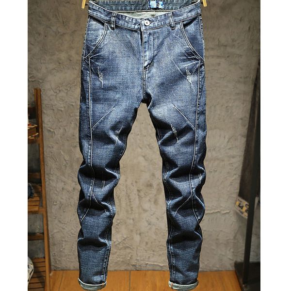 autumn jeans men loose large size small feet fat plus fat increase elasticity men's wild all-match long pants taoh, Blue
autumn jeans men loose large size small feet fat plus fat increase elasticity men's wild all-match long pants taoh, Blue