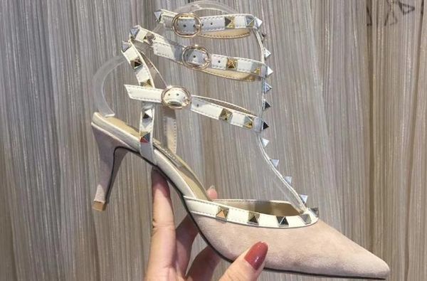 5a 3 straps 6502190 suede leather studs pump 6.5cm heel sandals shoes,ankle strap,adjustable buckle closure,size 34-42,dhl ing, Black
5a 3 straps 6502190 suede leather studs pump 6.5cm heel sandals shoes,ankle strap,adjustable buckle closure,size 34-42,dhl ing, Black