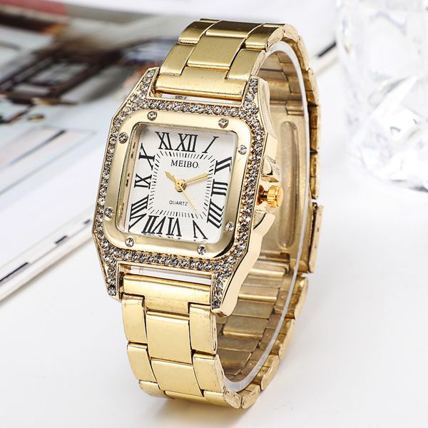 ladies bracelet watches women stainless steel strap quartz watch rose gold dress wristwatches roman numeral diamond female clock, Slivery;brown
ladies bracelet watches women stainless steel strap quartz watch rose gold dress wristwatches roman numeral diamond female clock, Slivery;brown