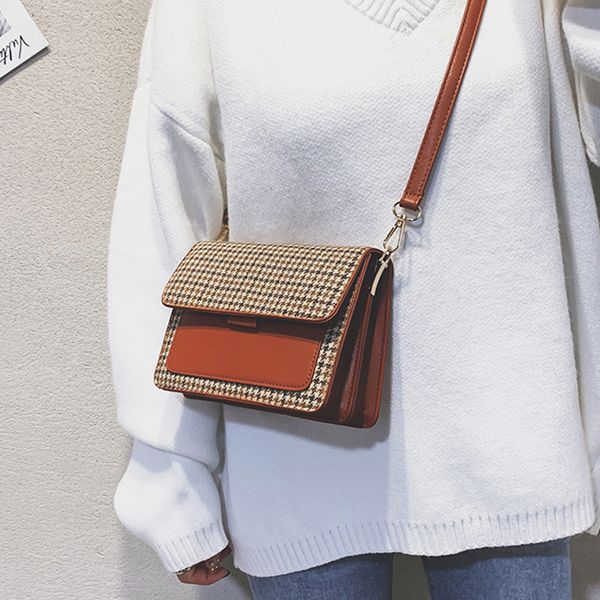 axukes bag female 2019 winter new fashion wild plaid shoulder bag handbag lady mini crossbody
axukes bag female 2019 winter new fashion wild plaid shoulder bag handbag lady mini crossbody