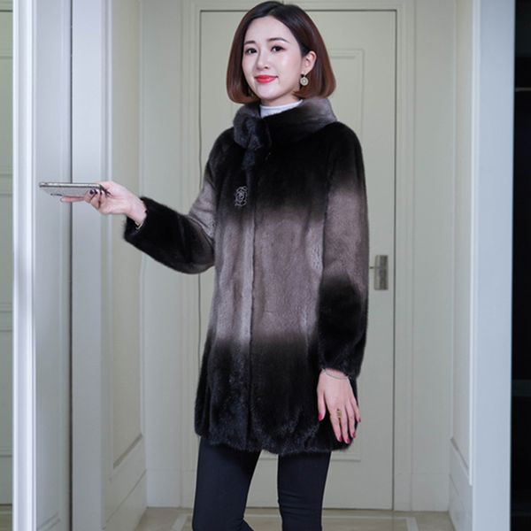 real fur coats women 2020 new winter clothing loose plus size high-quality fur jacket thick warm luxury overcoat, Black
real fur coats women 2020 new winter clothing loose plus size high-quality fur jacket thick warm luxury overcoat, Black
