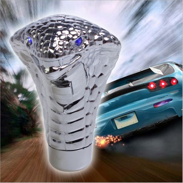 universal auto car manual gear shift knob stick chrome cobra snake led flash light shift lever for
universal auto car manual gear shift knob stick chrome cobra snake led flash light shift lever for