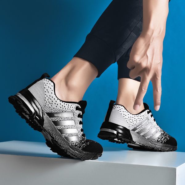 new cool running shoes thick bottom sneakers men women breathable woven light jogging sport shoes size 35-47
new cool running shoes thick bottom sneakers men women breathable woven light jogging sport shoes size 35-47