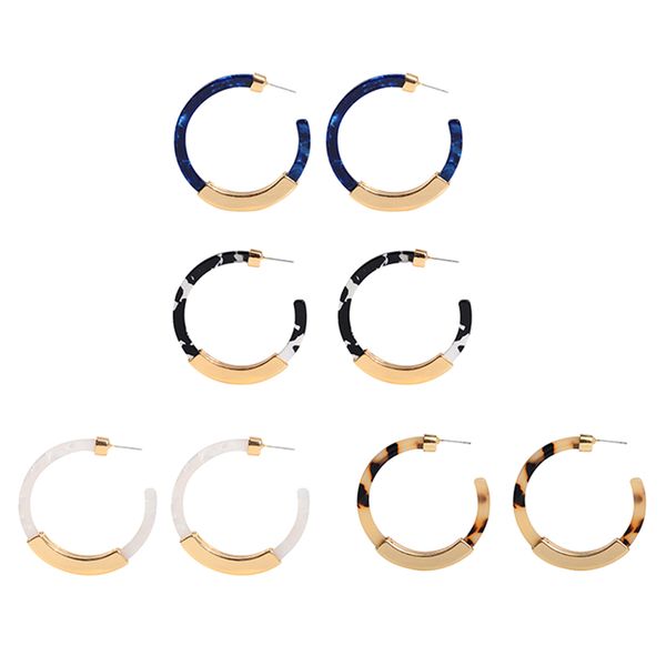 4 pairs large hoop earings lightweight - bohemia statement hoops acrylic resin round circle stud earring set - drop dangle earrings, Golden
4 pairs large hoop earings lightweight - bohemia statement hoops acrylic resin round circle stud earring set - drop dangle earrings, Golden