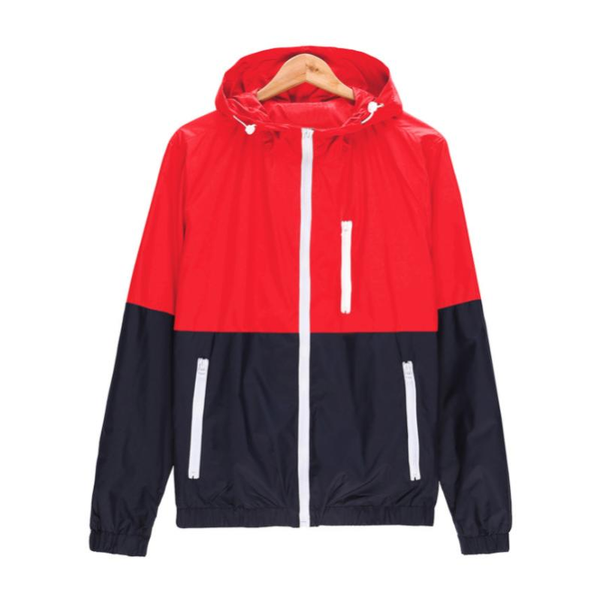 windbreaker men casual spring autumn lightweight jacket new arrival hooded contrast color zipper up jackets outwear cheap, Black;brown
windbreaker men casual spring autumn lightweight jacket new arrival hooded contrast color zipper up jackets outwear cheap, Black;brown