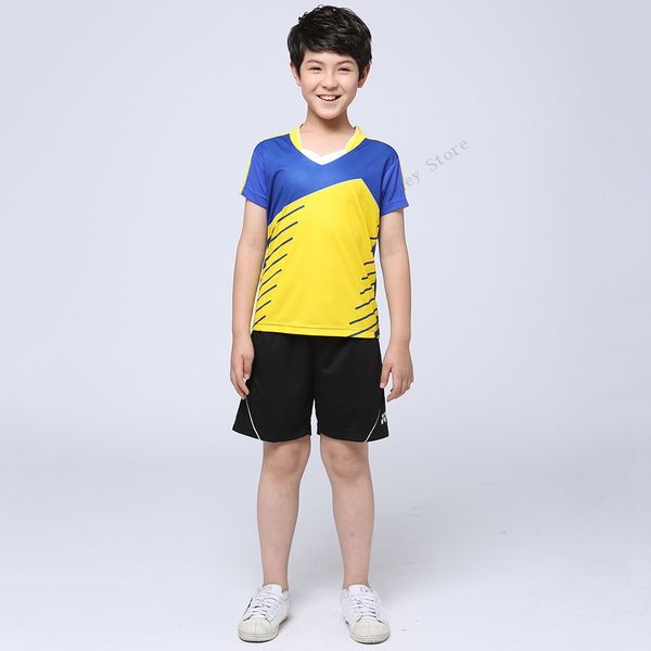 adsmoney kids tennis shirts sports jersey children polyester quick dry breathable professional badminton racing suit t-shirt diy, White;yellow
adsmoney kids tennis shirts sports jersey children polyester quick dry breathable professional badminton racing suit t-shirt diy, White;yellow