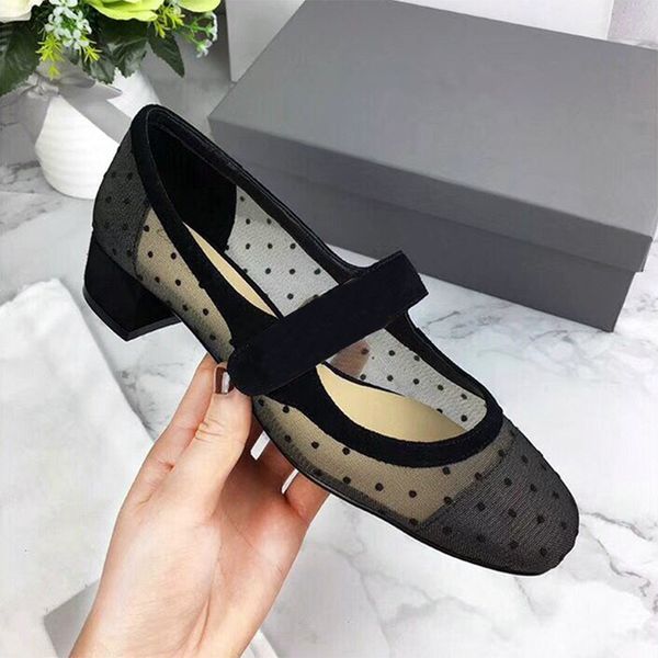 spring summer newset thick heel grenadine polka dot high heel women shoes lace hollow out square toe loop sapato feminino, Black
spring summer newset thick heel grenadine polka dot high heel women shoes lace hollow out square toe loop sapato feminino, Black