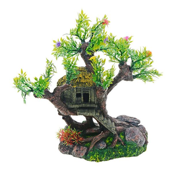 aquarium decoration resin old wood house plastic flower tree decor lifelike artificial plant resin crafts for aquarium fish tank
aquarium decoration resin old wood house plastic flower tree decor lifelike artificial plant resin crafts for aquarium fish tank