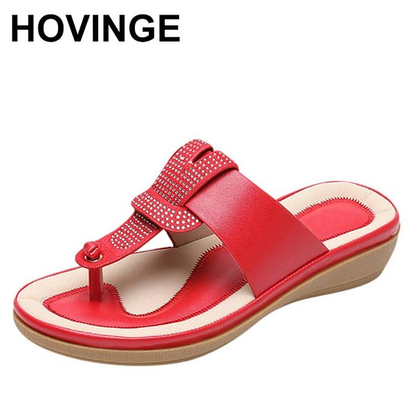slippers hovinge summer women shoes rhinestone flip flops comfortable non-slip wedge bohemian style beach sandals ladies open toe, Black
slippers hovinge summer women shoes rhinestone flip flops comfortable non-slip wedge bohemian style beach sandals ladies open toe, Black