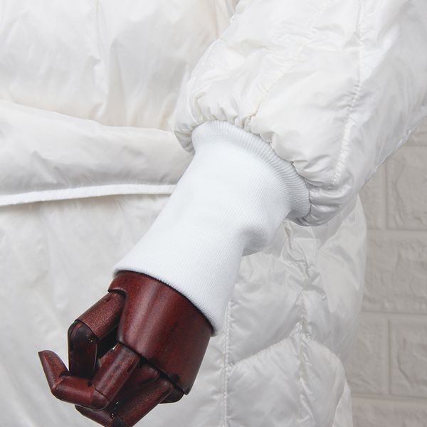 new winter fashion women long white duck down jacket fenemale thick warm stand collar zipper jacket solid soft windproof outwear, Black
new winter fashion women long white duck down jacket fenemale thick warm stand collar zipper jacket solid soft windproof outwear, Black