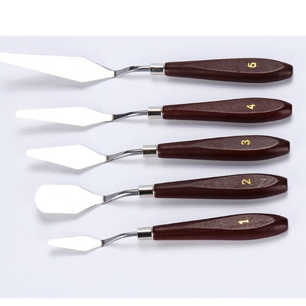 5pcs/set stainless steel spatula baking pastry tool mixing scraper pack art scorper oil scraper oil painting shovel palette
5pcs/set stainless steel spatula baking pastry tool mixing scraper pack art scorper oil scraper oil painting shovel palette