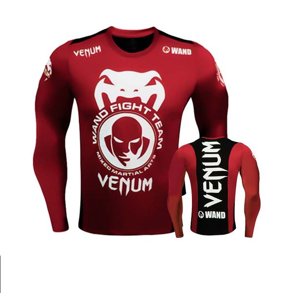 rashagurd bjj sportsuit clothing t-shirts long sleeve muay thai boxing jerseys fight compression sport gym clothes, Black;blue
rashagurd bjj sportsuit clothing t-shirts long sleeve muay thai boxing jerseys fight compression sport gym clothes, Black;blue