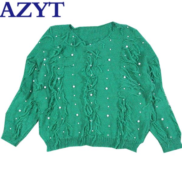 azyt новый o-образным вырезом с украшением жемчуг кисточкой вязать свитер женский весна 2020 харадзюку свободные корейских женщин свободного, White;black
azyt новый o-образным вырезом с украшением жемчуг кисточкой вязать свитер женский весна 2020 харадзюку свободные корейских женщин свободного, White;black