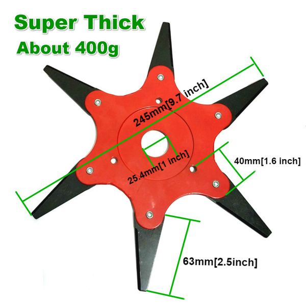 thickening grass trimmer head blades lawn mower blades grass eater brush cutter garden power tools 6 teeth brush cutter
thickening grass trimmer head blades lawn mower blades grass eater brush cutter garden power tools 6 teeth brush cutter