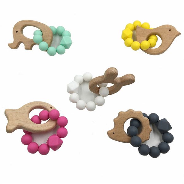 baby care accessories teether baby rattles sensory beech wood animal diy jewelry teething toy silicone wristband
baby care accessories teether baby rattles sensory beech wood animal diy jewelry teething toy silicone wristband