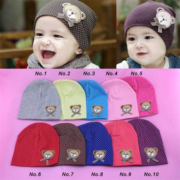 newborn baby infant girls boys polka dot bear bowknot caps hats spring autumn crochet cute cotton beanie 10 colors, Yellow
newborn baby infant girls boys polka dot bear bowknot caps hats spring autumn crochet cute cotton beanie 10 colors, Yellow